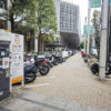 新宿区立新宿駅新南口路上オートバイ専用駐輪場