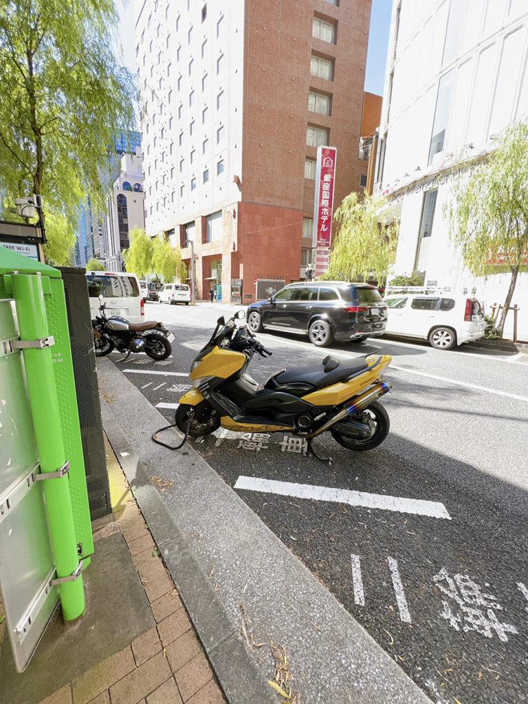 銀座二輪駐車場