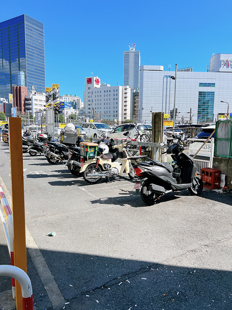 池袋バイク駐車場