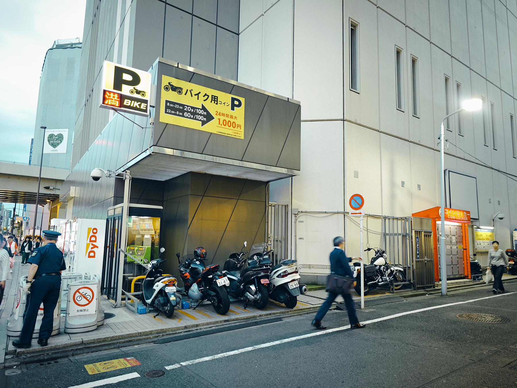 NTTル・パルク御徒町バイク駐車場