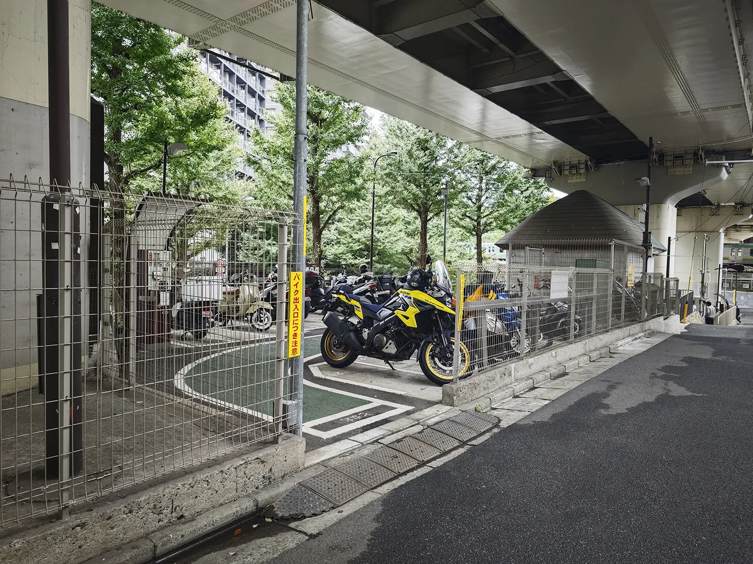 代々木・北参道の時間貸しバイク駐車場