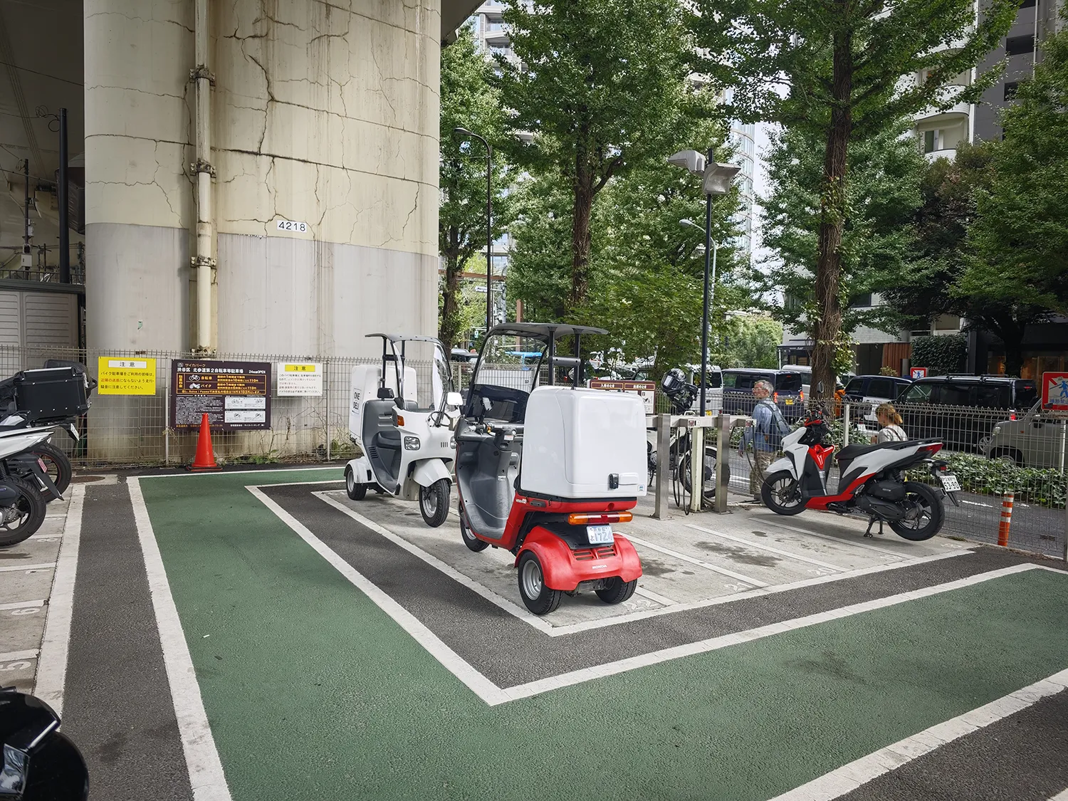 代々木・北参道の時間貸しバイク駐車場