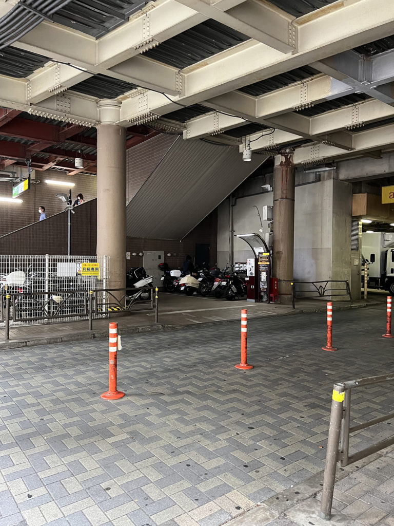 恵比寿近辺のバイク駐車場サイカパーク恵比寿駅東自動二輪等駐車場1