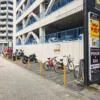 新横浜のバイク駐車場