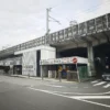 新横浜のバイク駐車場