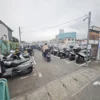 新横浜のバイク駐車場