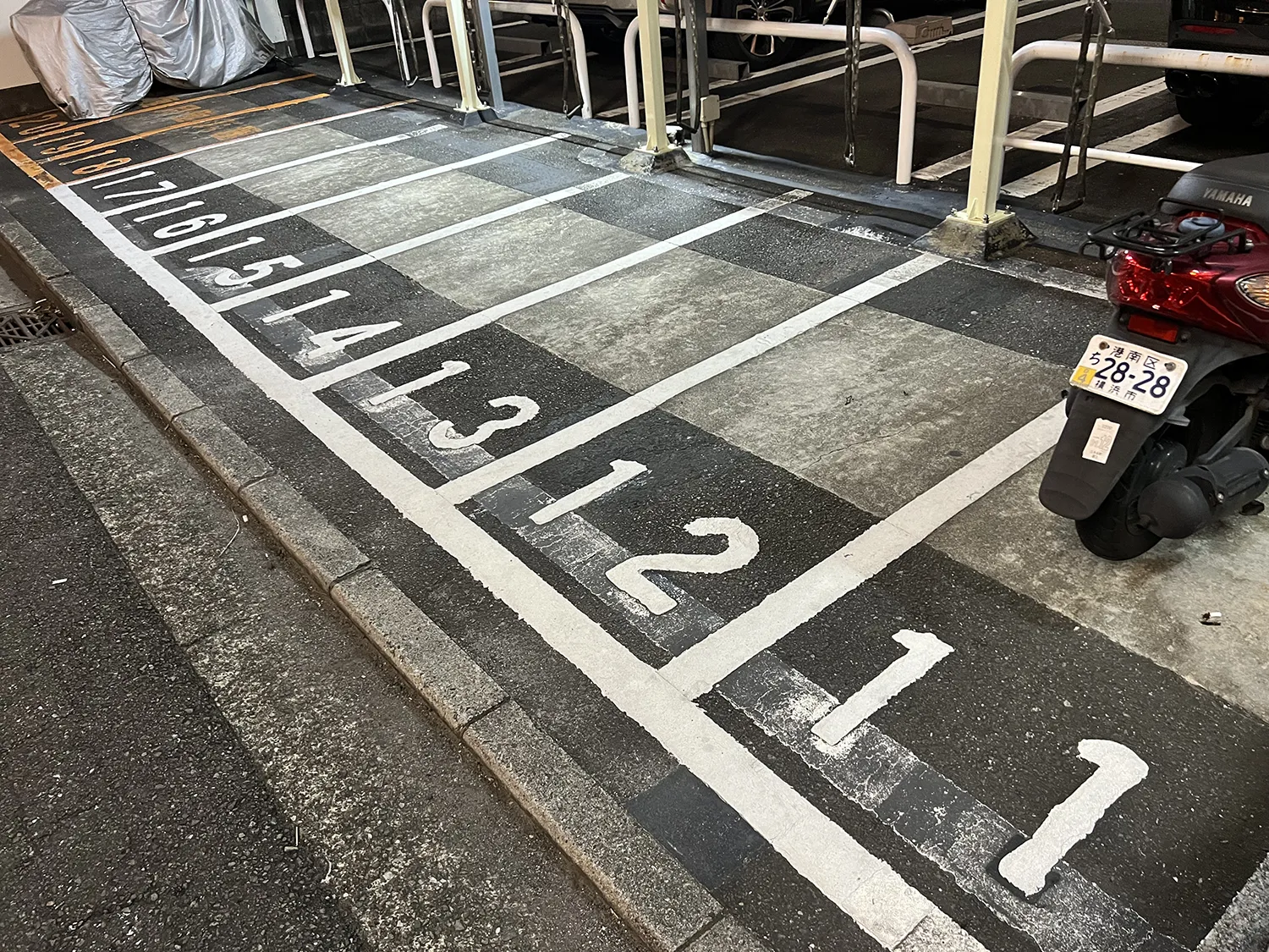 GSパーク横浜中華街 バイク駐輪場