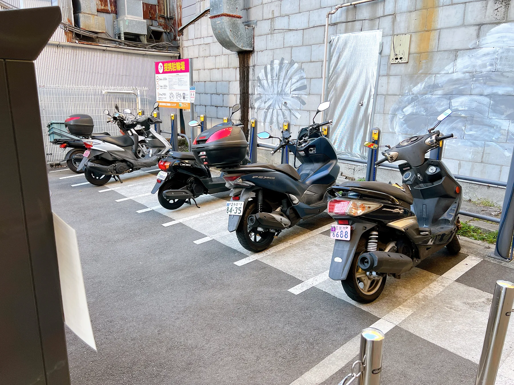 西荻窪駅南口駐輪場Cエリア