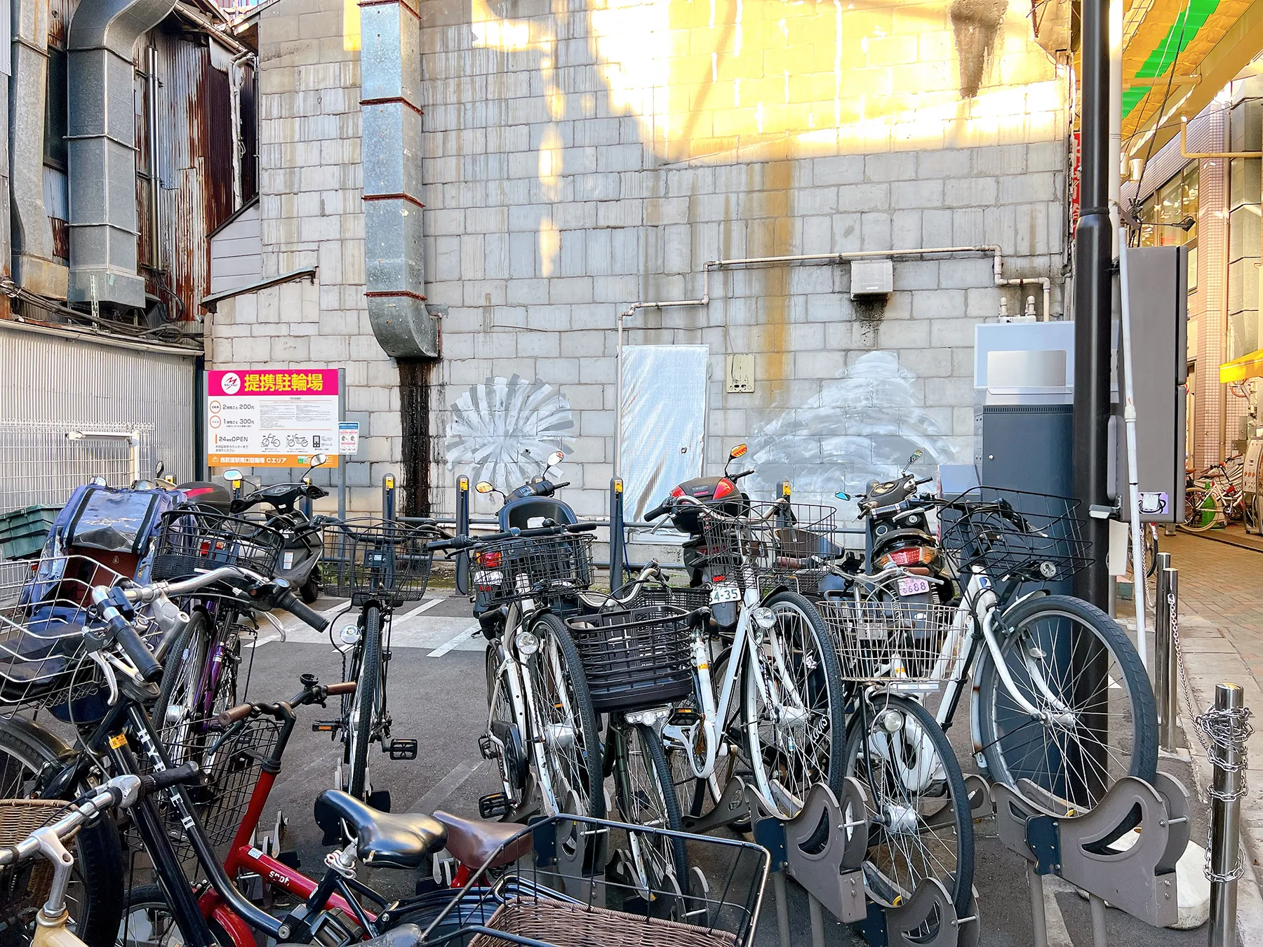 西荻窪駅南口駐輪場Cエリア