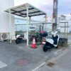 サウナしきじバイク置き場