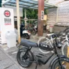 サウナしきじバイク置き場